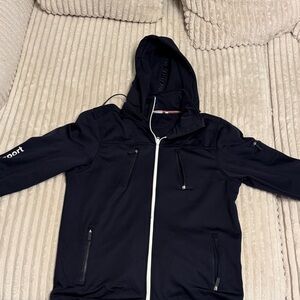 Men's BMW Blue Hooded Jacket